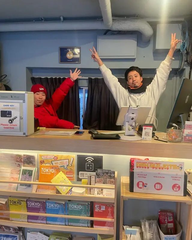 DEN staff member Sho Ishii